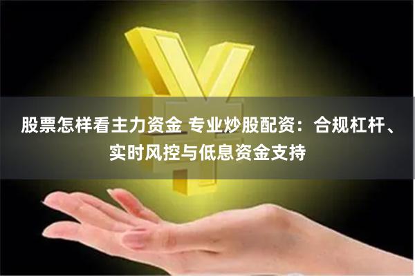 股票怎样看主力资金 专业炒股配资：合规杠杆、实时风控与低息资金支持